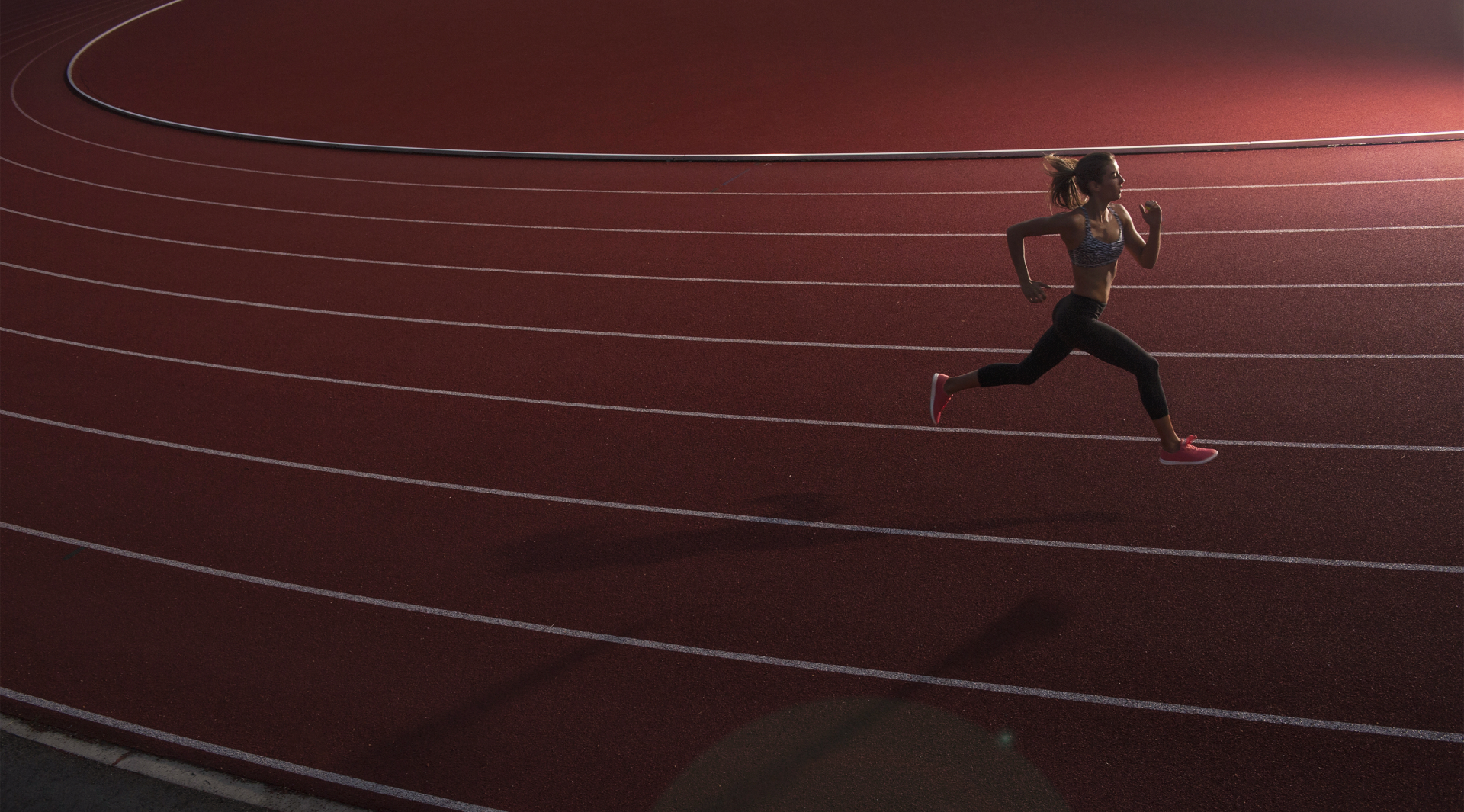 Woman running